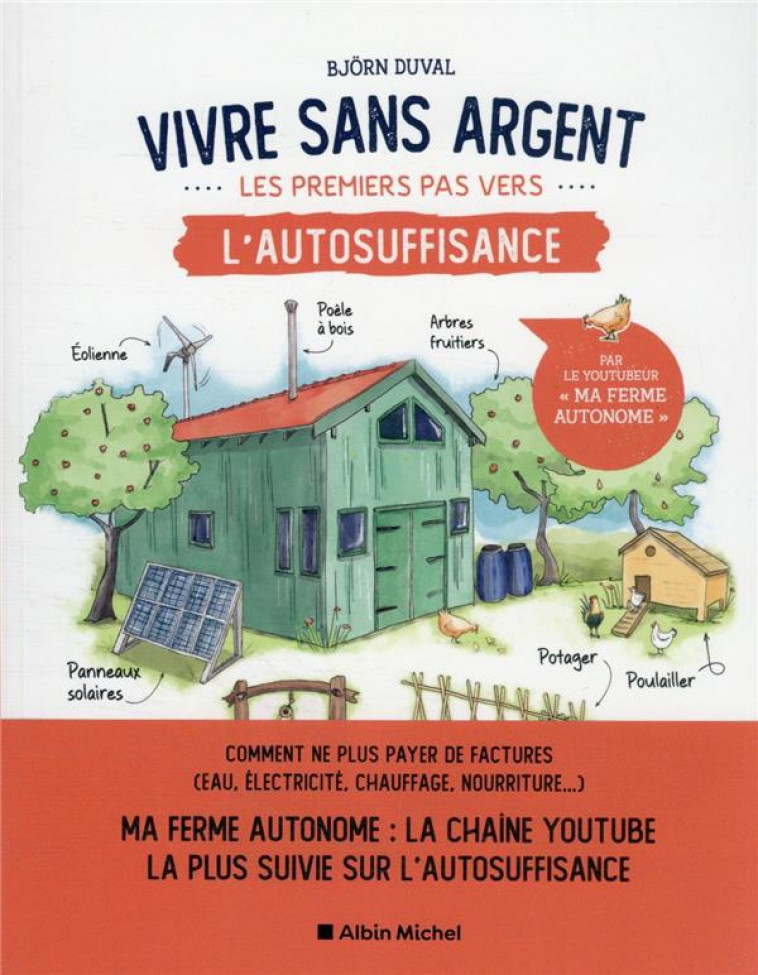 VIVRE SANS ARGENT. LES PREMIERS PAS VERS L-AUTOSUFFISANCE - DUVAL BJORN - ALBIN MICHEL