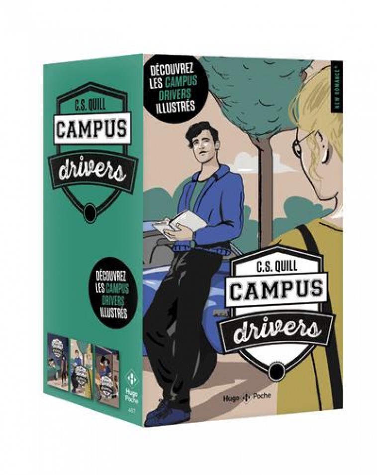 CAMPUS DRIVERS : COFFRET N.1 A N.3 : CAMPUS DRIVERS - QUILL, C. S. - HUGO JEUNESSE