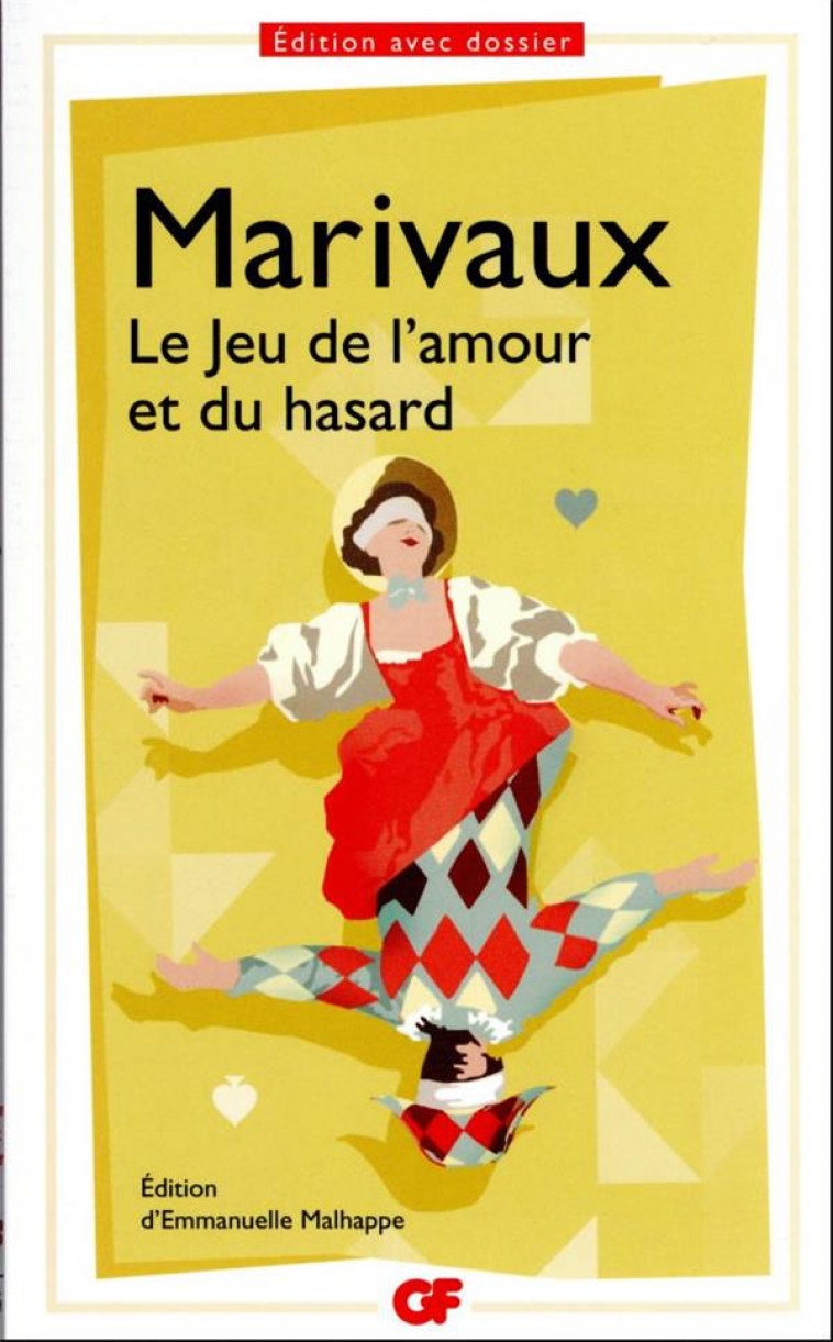 LE JEU DE L-AMOUR ET DU HASARD - MARIVAUX - FLAMMARION