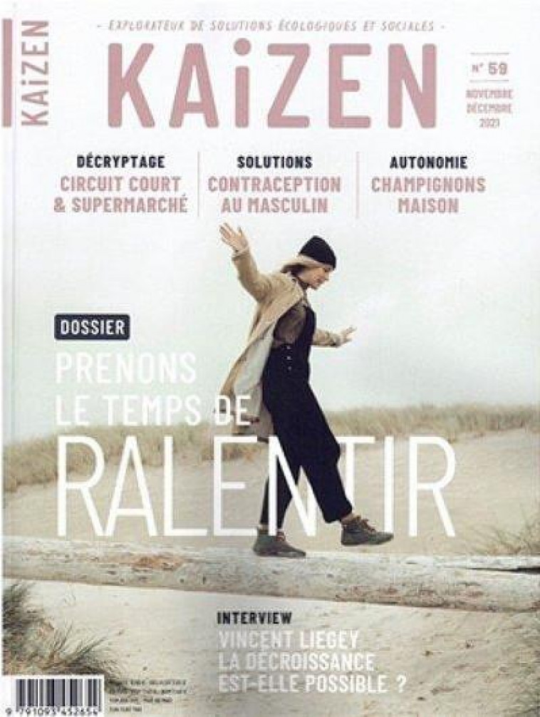 KAIZEN 59 : NOVEMBRE-DECEMBRE 2021 - COLLECTIF - NC