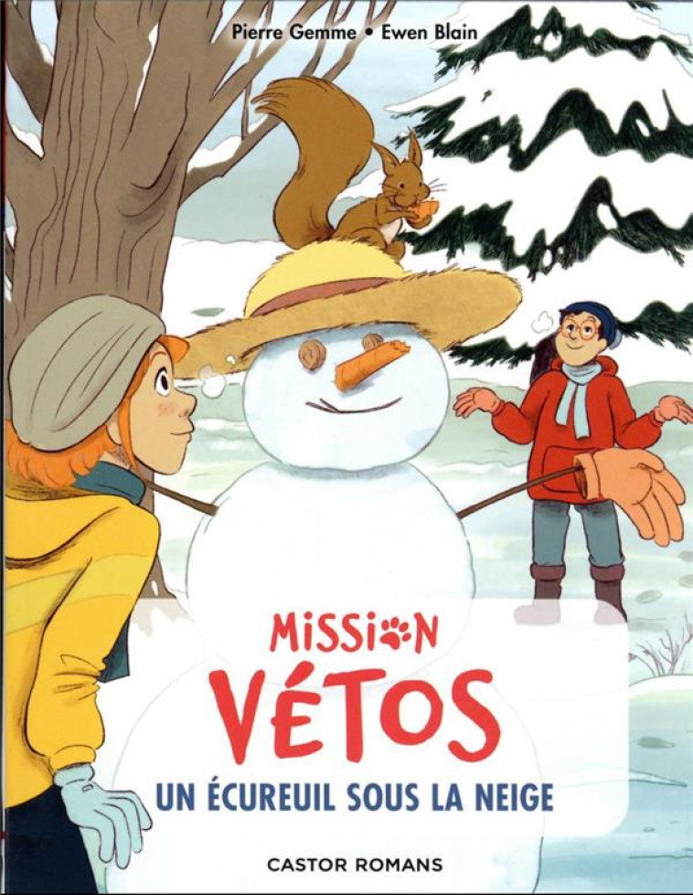 MISSION VETOS - T10 - UN ECUREUIL SOUS LA NEIGE - GEMME/BLAIN - FLAMMARION