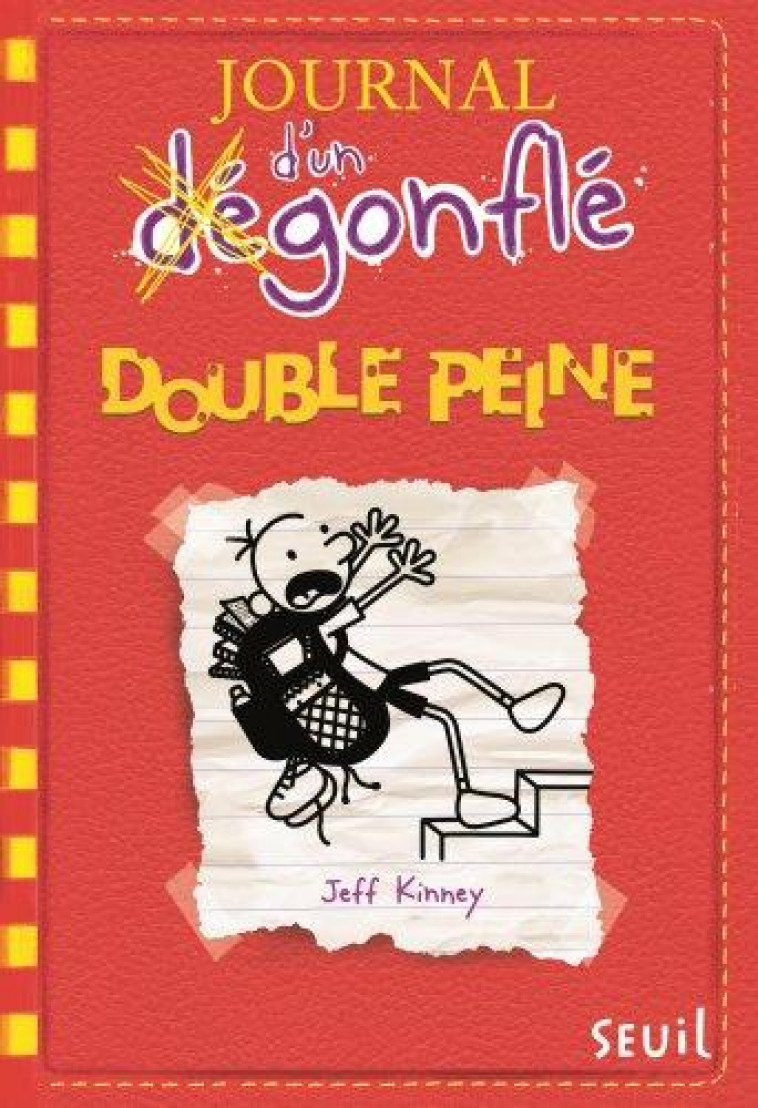 JOURNAL D'UN DEGONFLE T.11 : DOUBLE PEINE - KINNEY, JEFF - SEUIL JEUNESSE