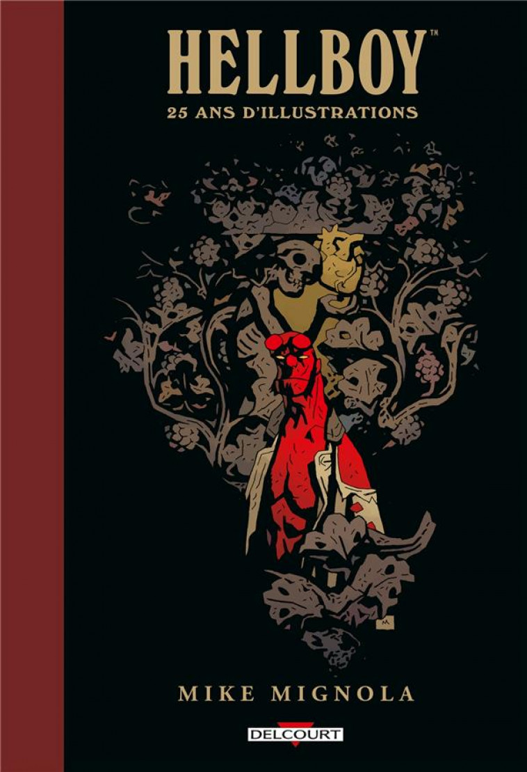 HELLBOY : 25 ANS D'ILLUSTRATIONS - MIGNOLA/STEWART - DELCOURT