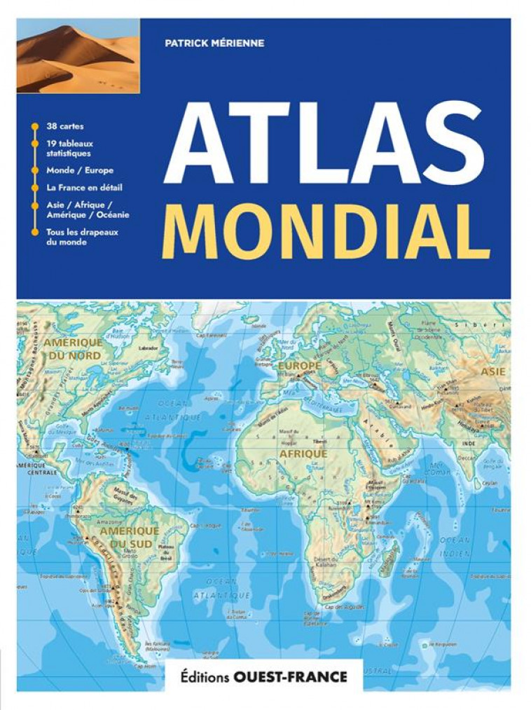 ATLAS MONDIAL (EDITION 2023) - MERIENNE, PATRICK - OUEST FRANCE