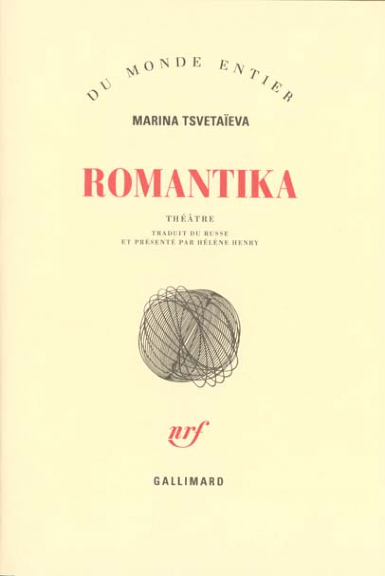 ROMANTIKA - TSVETAIEVA, MARINA - GALLIMARD