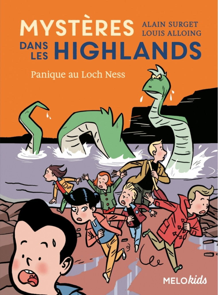 Mystères dans les Highlands (tome 3 - Panique au Loch Ness - Surget Alain, Alloing Louis - ABC MELODY