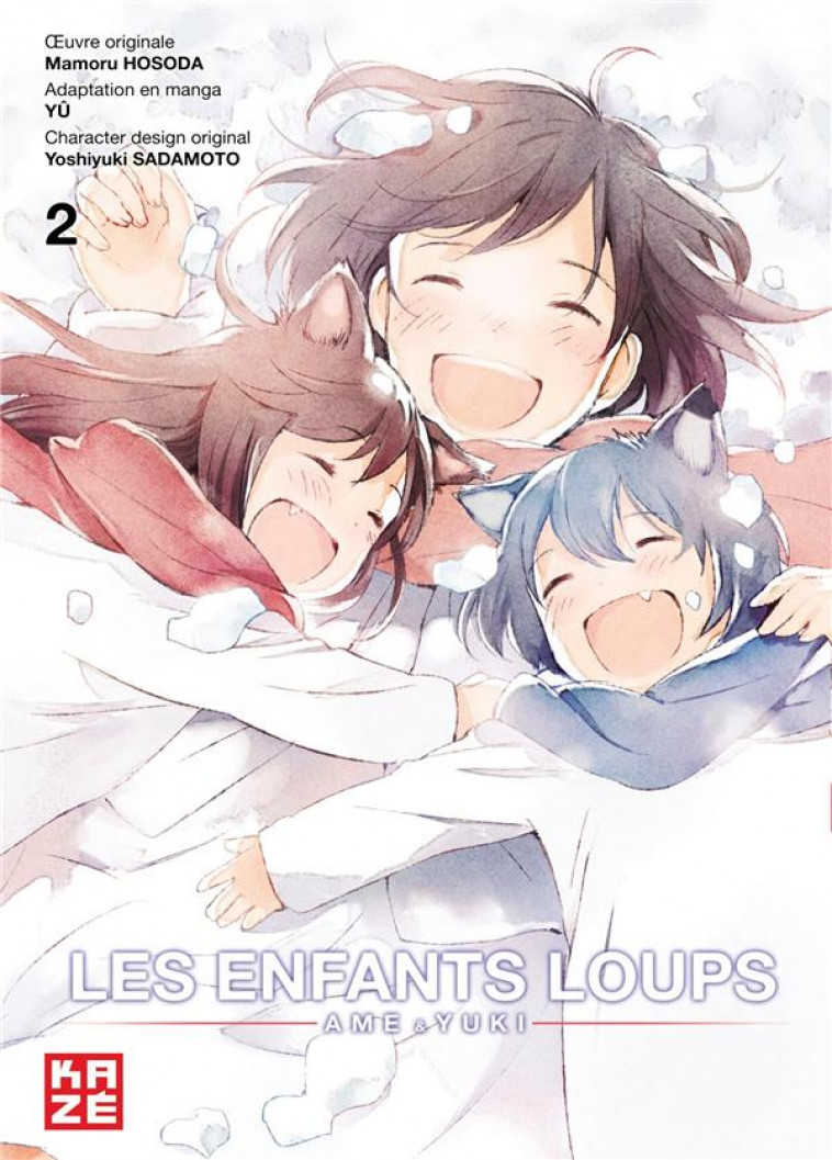 LES ENFANTS LOUPS - AME & YUKI T02 - HOSODA MAMORU - KAZE