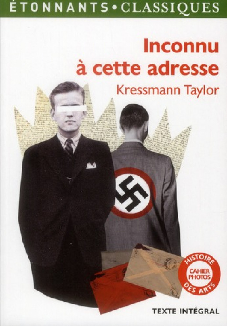 INCONNU A CETTE ADRESSE - KRESSMANN TAYLOR K. - FLAMMARION