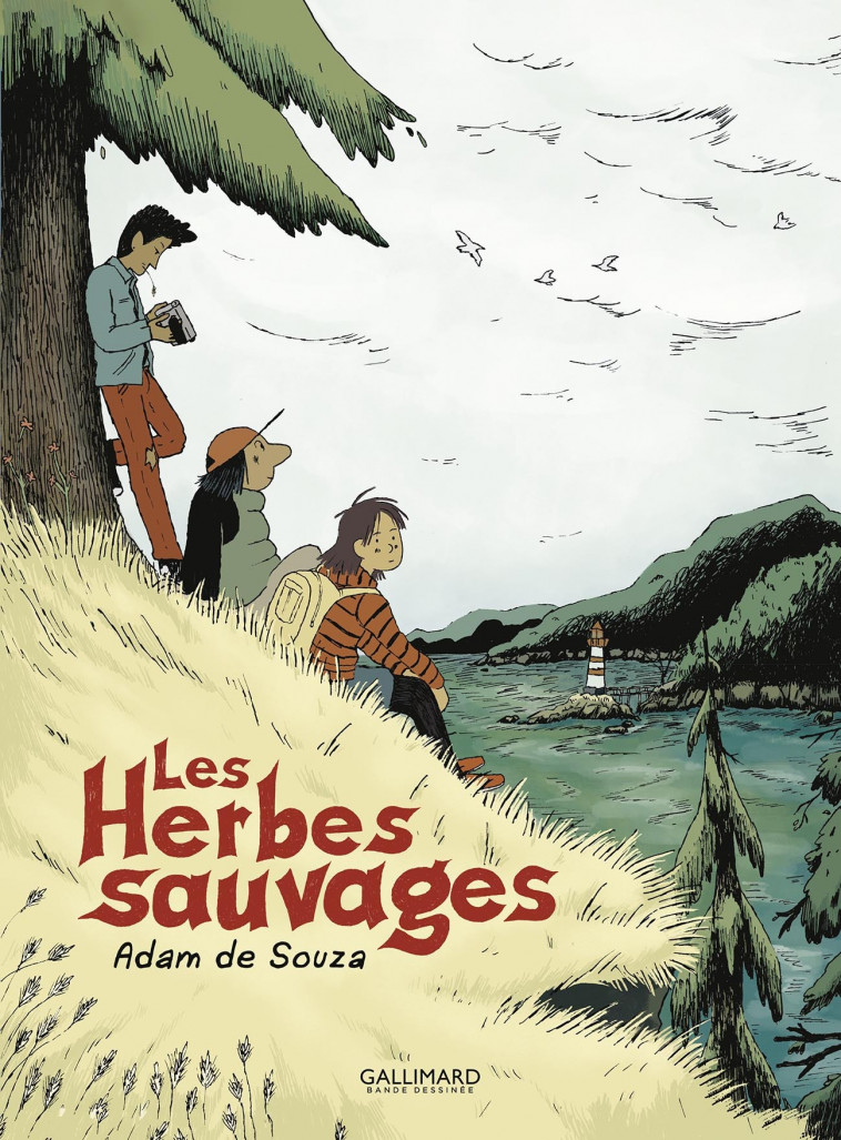 LES HERBES SAUVAGES - Adam De Souza, Emmanuelle Casse-Castric - GALLIMARD BD