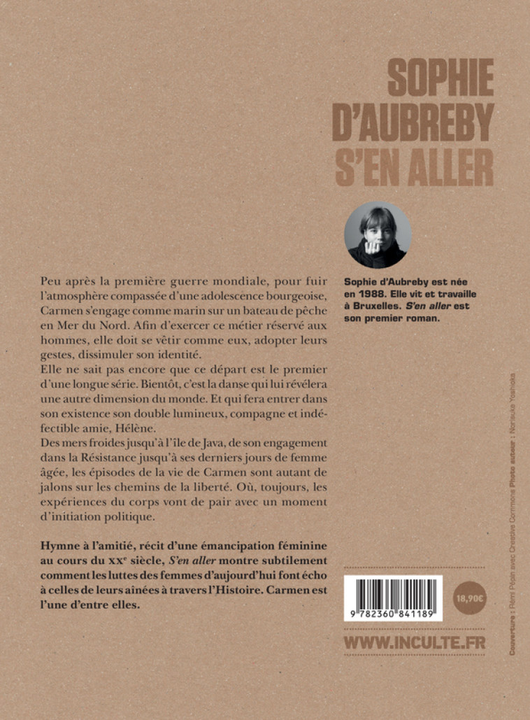 S-EN ALLER - Sophie D'aubreby - INCULTEDERMARGE