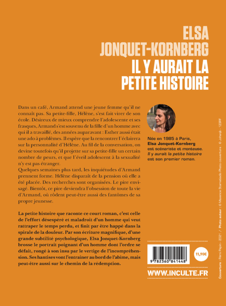 IL Y AURAIT LA PETITE HISTOIRE - Elsa Jonquet-Kornberg - INCULTEDERMARGE