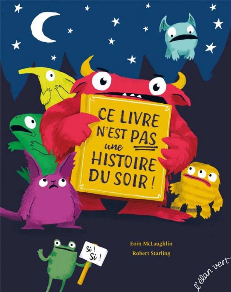 CE LIVRE N-EST PAS UNE HISTOIRE DU SOIR - MCLAUGHLIN/STARLING - HURTUBISE HMH