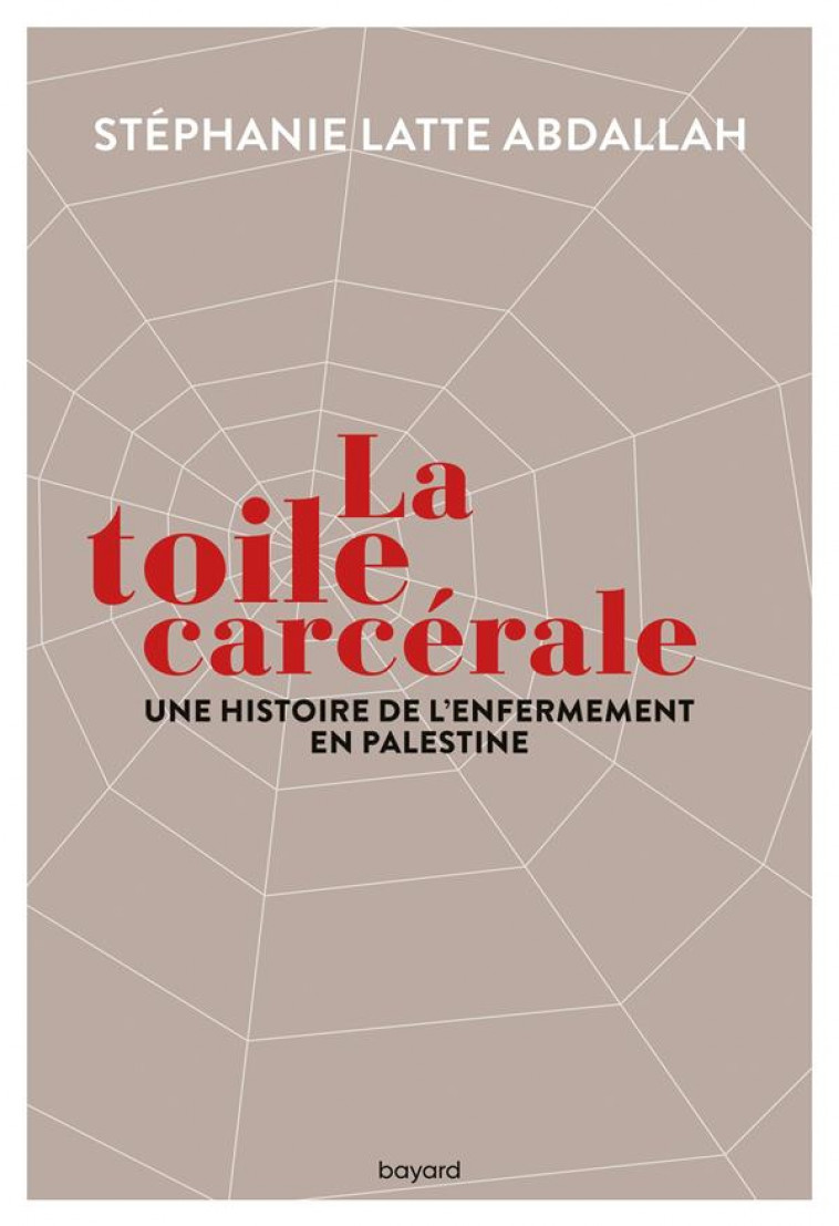 LA TOILE CARCERALE. UNE HISTOIRE DE L-ENFERMEMENT EN PALESTINE - LATTE - ABDALLAH S. - BAYARD CULTURE