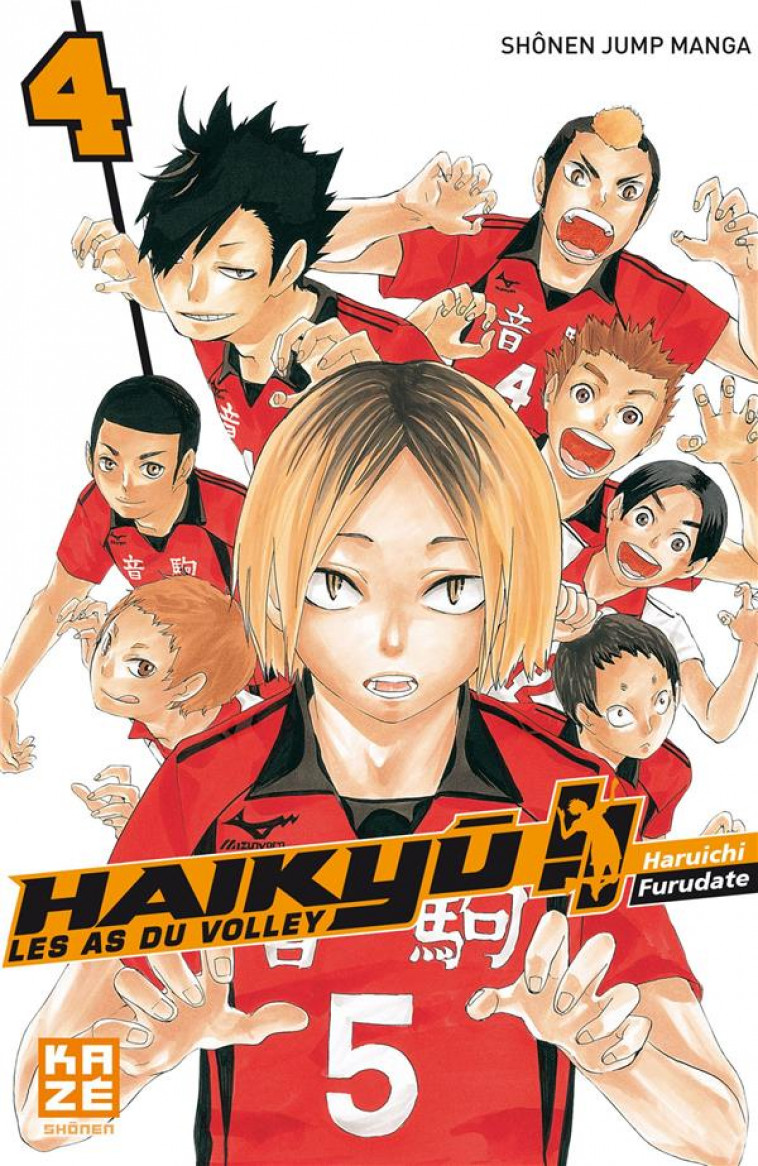 HAIKYU !! - LES AS DU VOLLEY T04 - FURUDATE HARUICHI - Kaze Manga