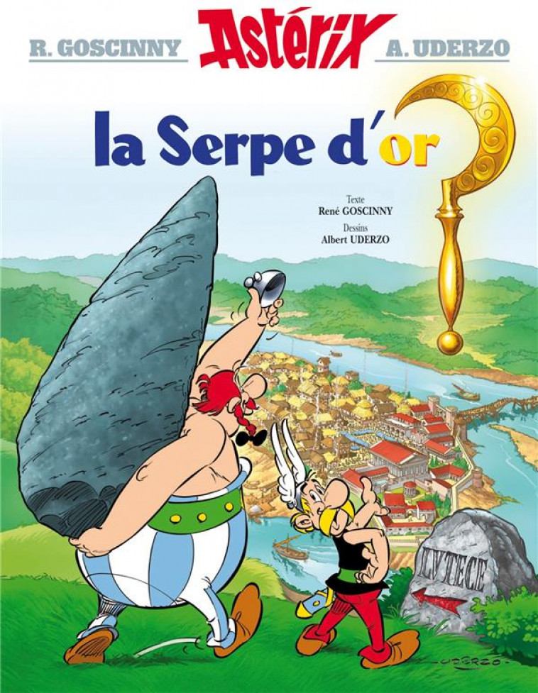 ASTERIX - T02 - ASTERIX - LA SERPE D-OR - N 2 - GOSCINNY/UDERZO - HACHETTE