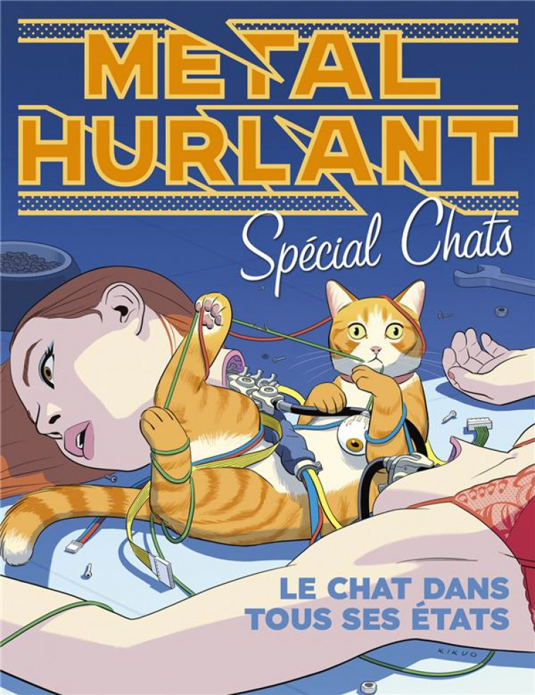 METAL HURLANT HORS SERIE : LES CHATS - LA DIXIEME VIE DU CHAT - COLLECTIF - NC