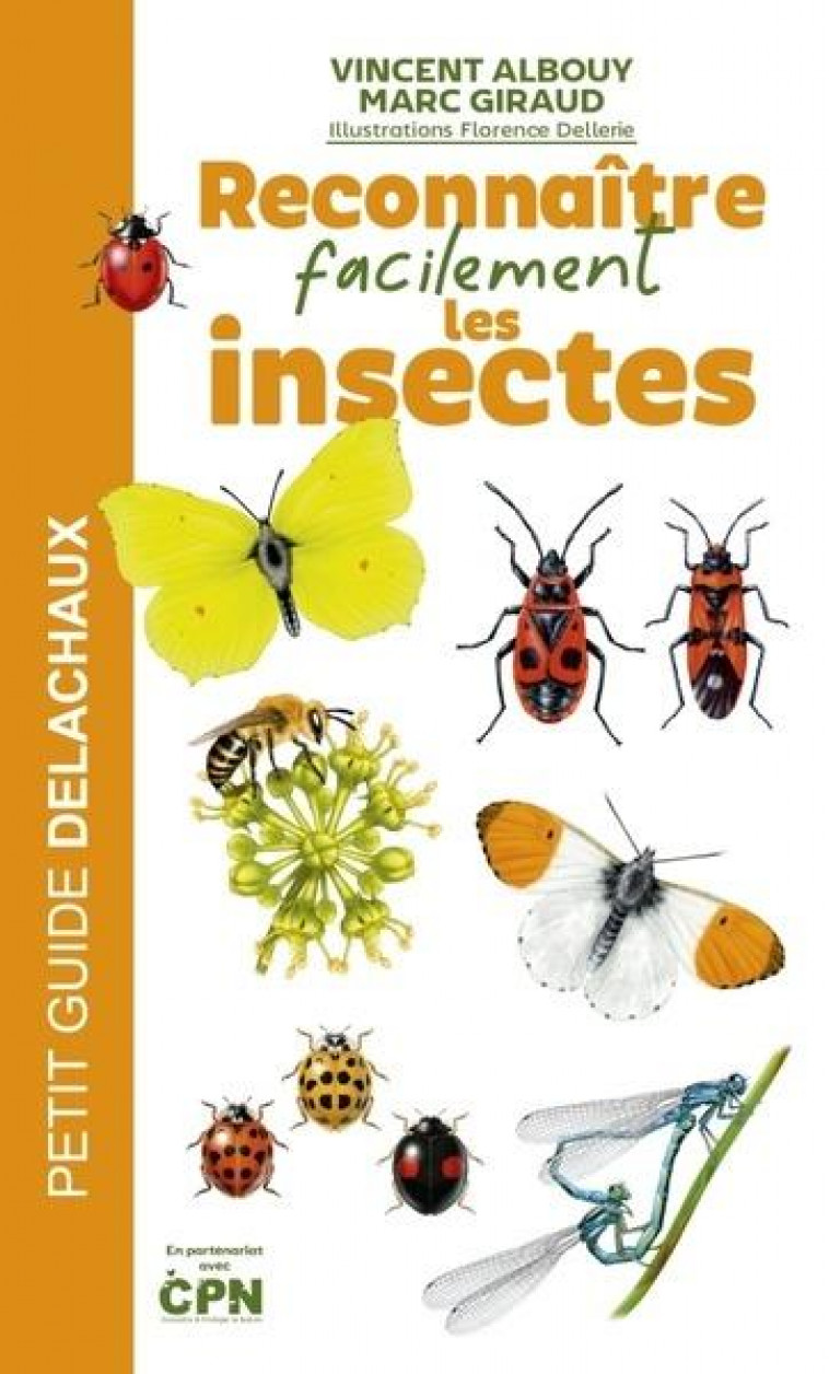 RECONNAITRE FACILEMENT LES INSECTES - ALBOUY/DELLERIE - DELACHAUX