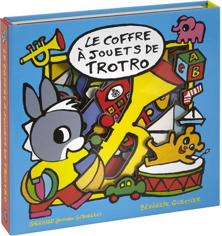 LE COFFRE A JOUETS DE TROTRO - LIVRE-PUZZLE - GUETTIER BENEDICTE - GALLIMARD