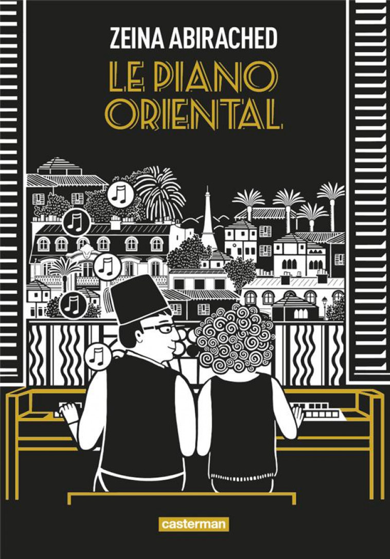 LE PIANO ORIENTAL - OP ROMAN GRAPHIQUE - ABIRACHED - CASTERMAN