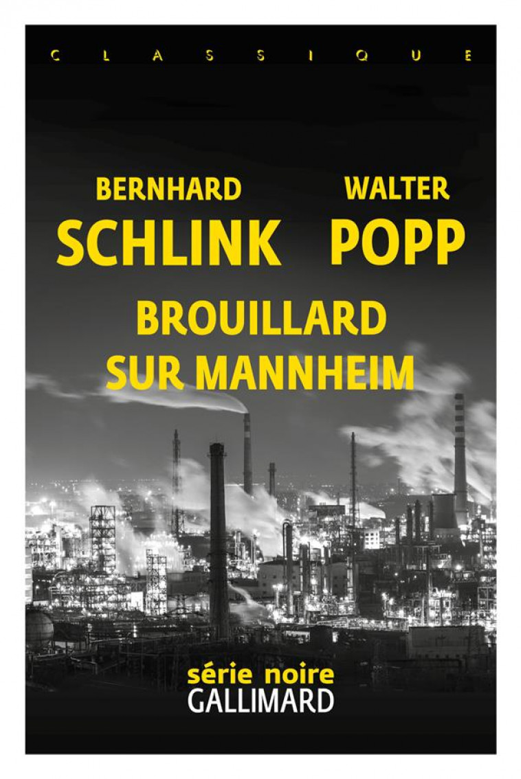 BROUILLARD SUR MANNHEIM - SCHLINK/POPP/PLATINI - GALLIMARD