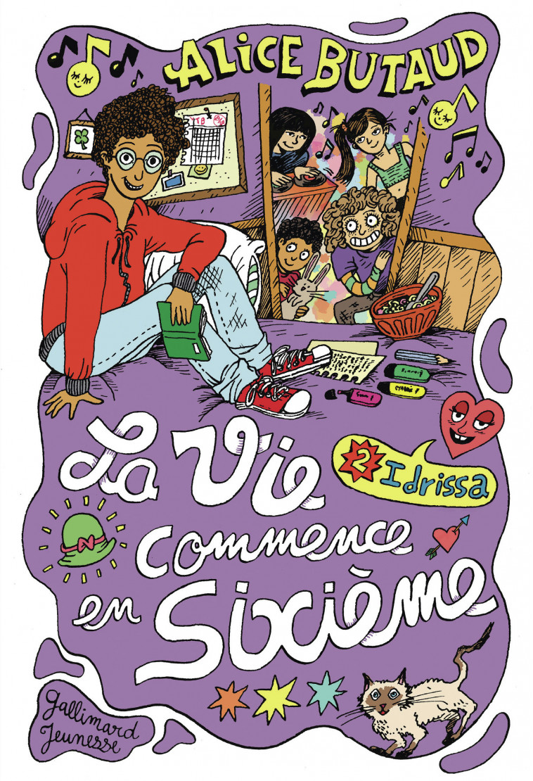 LA VIE COMMENCE EN SIXIEME - VOL02 - IDRISSA - Alice Butaud, Lisa Chetteau - GALLIMARD JEUNE