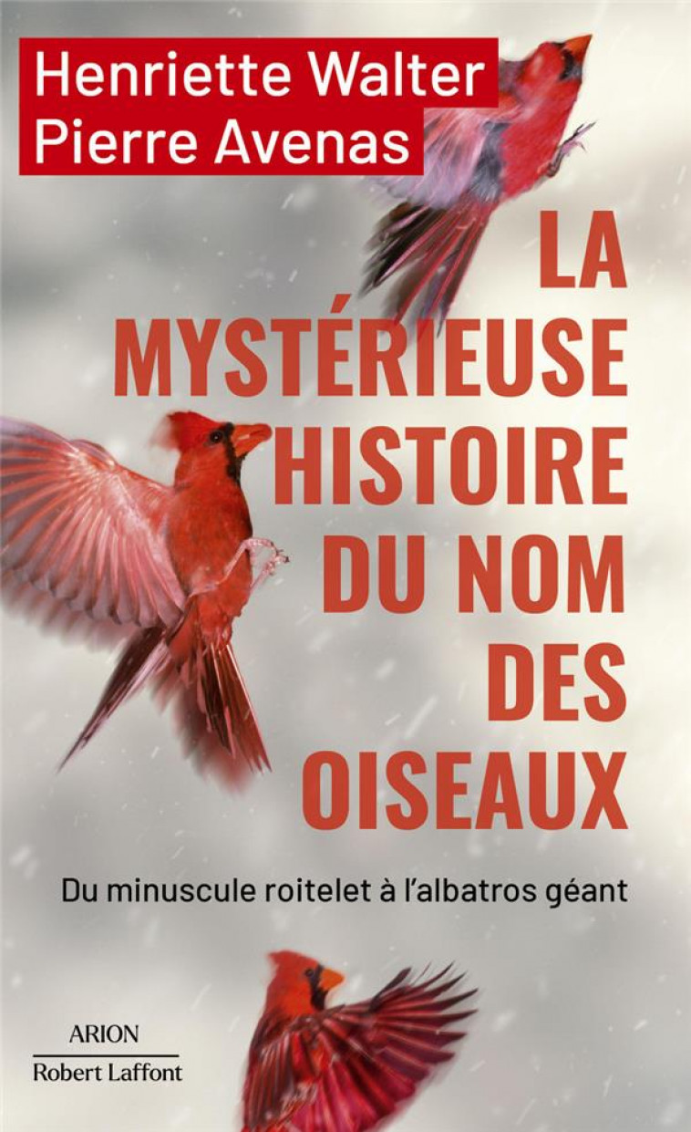 LA MYSTERIEUSE HISTOIRE DU NOM DES OISEAUX : DU MINUSCULE ROITELET A L'ALBATROS GEANT -  WALTER  HENRIETTE - ROBERT LAFFONT