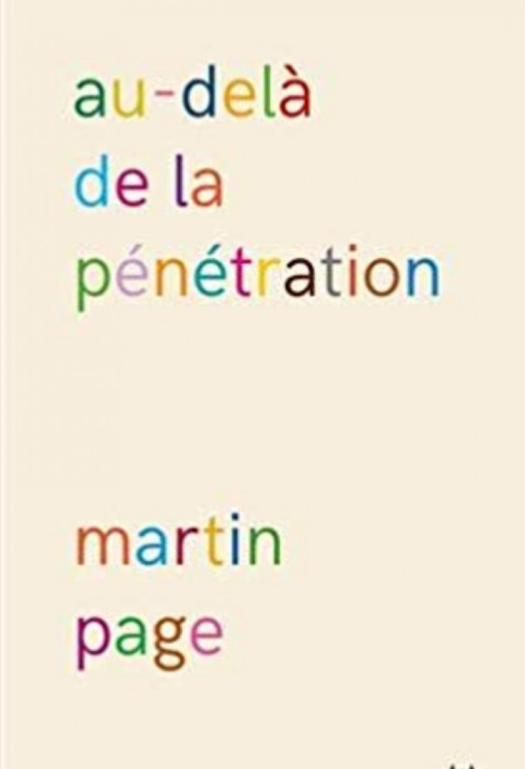 Au-delà de la pénétration - Page Martin - NOUVEL ATTILA