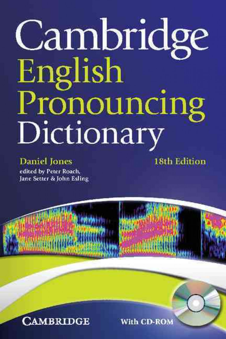 Cambridge English Pronouncing Dictionary with CD-ROM for Windows and - JONES, DANIEL  - CAMBRIDGE