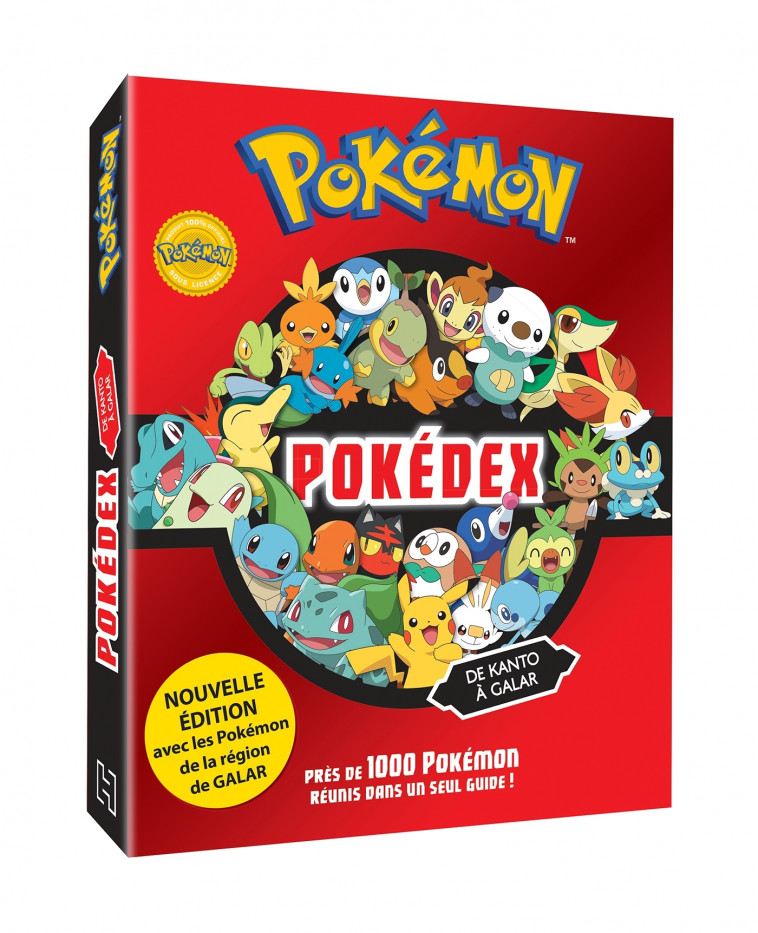 Pokémon - Pokédex de Kanto à Galar -  - HACHETTE JEUN.