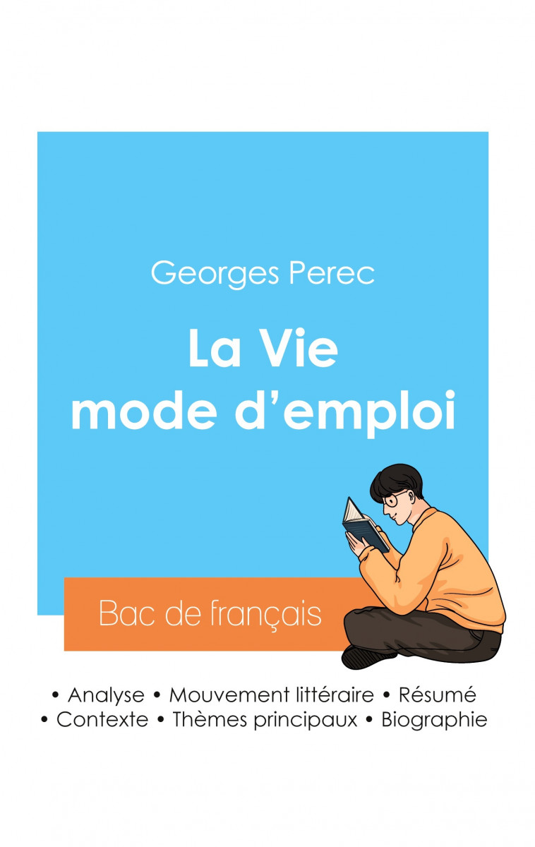 Réussir son Bac de français 2024 : Analyse de La Vie mode d'emploi de Georges Perec - Perec Georges - BAC DE FRANCAIS