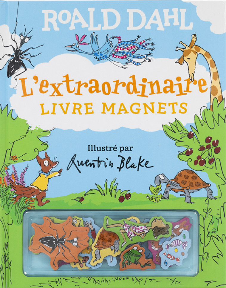 L'extraordinaire livre magnets - DAHL/BLAKE , ROALD DAHL , DAHL Roald, Blake Quentin, Gallimard Jeunesse  - GALLIMARD JEUNE