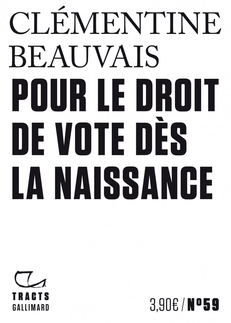 Pour le droit de vote dès la naissance - Beauvais Clémentine - GALLIMARD