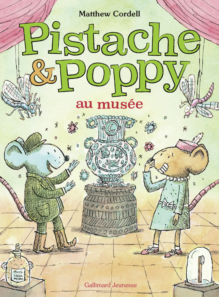 Pistache et Poppy au musée - MATTHEW CORDELL , Cordell Matthew, Rubio-Barreau Vanessa - GALLIMARD JEUNE