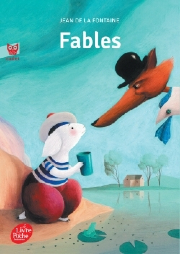 Fables - collection cadet - Jean La Fontaine, Eric PUYBARET - POCHE JEUNESSE