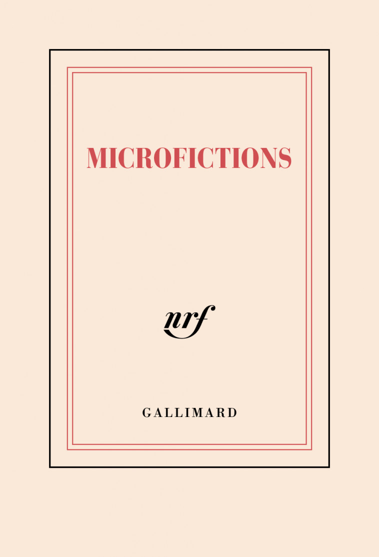 Carnet poche "Microfictions" (papeterie) -  COLLECTIFS GALLIMARD,  Collectifs - GALLIMARD