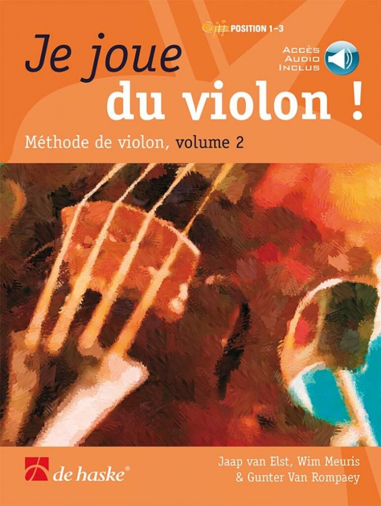 WIM MEURIS : JE JOUE DU VIOLON ! VOL. 2 - RECUEIL + ENREGISTREMENT(S) EN LIGNE -  WIM MEURIS - HASKE