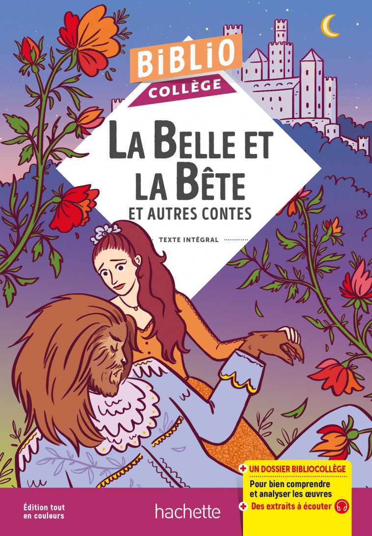 Bibliocollège - La Belle et la Bête et autres contes - Jeanne-Marie Leprince de Beaumont, Charles Perrault, Hans Christian Andersen, Ellea Bird Ellea Bird,  Ellea Bird, Elléa Bird - HACHETTE EDUC