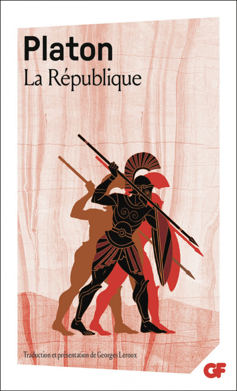 La République -  PLATON, Georges Leroux - FLAMMARION