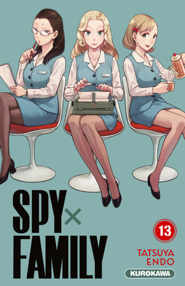 Spy x Family - Tome 13 - Tatsuya Endo, Satoko Fujimoto, Nathalie Bougon-bastide - KUROKAWA