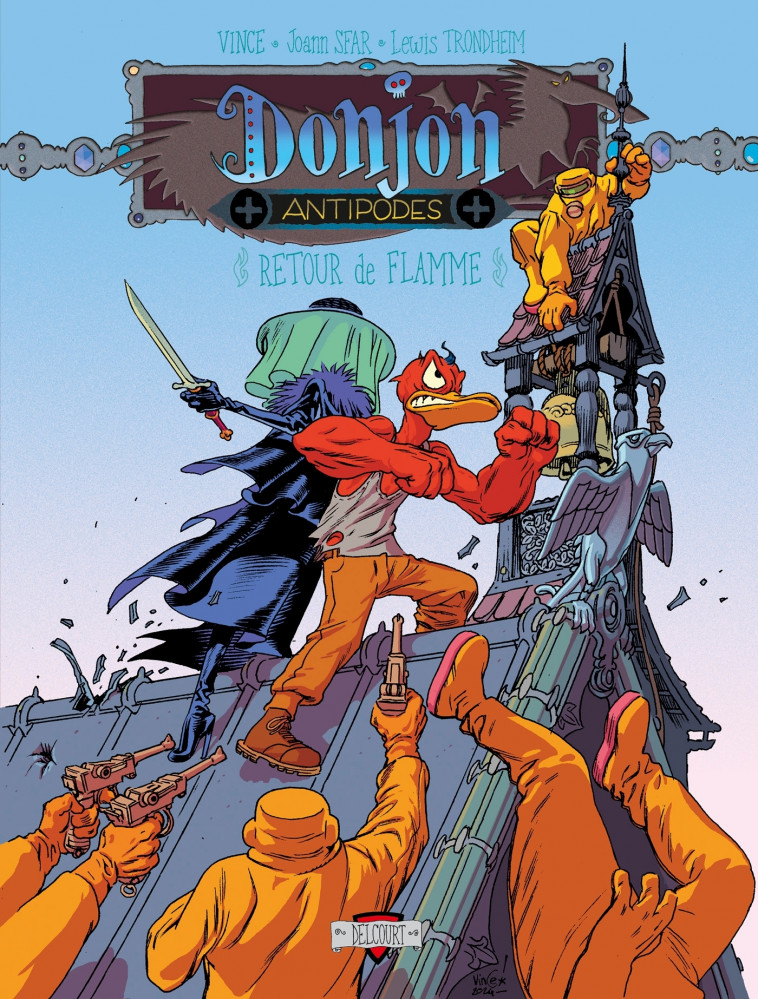 Donjon Antipodes + 10003 - Lewis TRONDHEIM, Joann Sfar, Vince Vince,  VINCE - DELCOURT