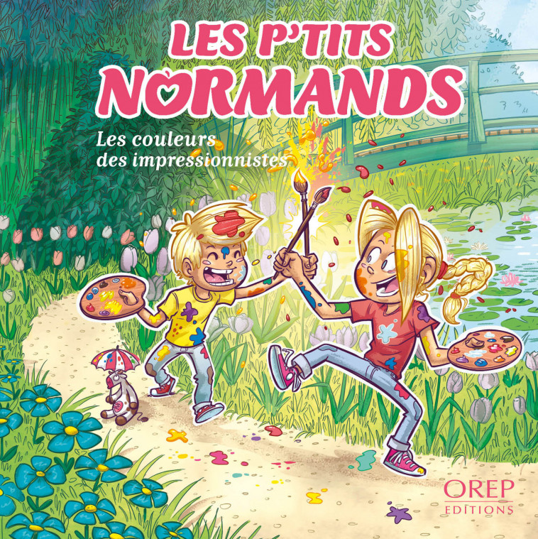 Les P'tits Normands - Les couleurs des impressionnistes (FR) - Aurélie Derreumaux, José MAUDUIT - OREP