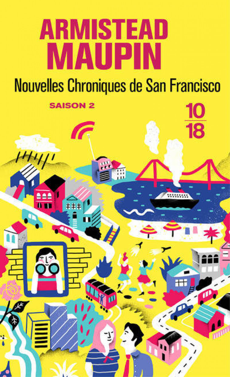 Nouvelles chroniques de San Francisco - tome 2 - Armistead Maupin, Pascal Loubet - 10 X 18