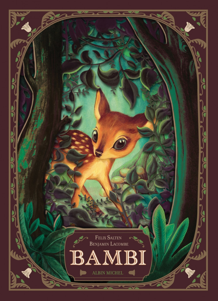 Bambi - Félix Salten, Nicolas Waquet, Benjamin Lacombe, Maxime Rovere - ALBIN MICHEL