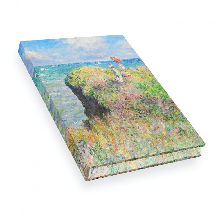 Carnet Hazan pleine toile Monet - Promenade sur la falaise - XXX - HAZAN