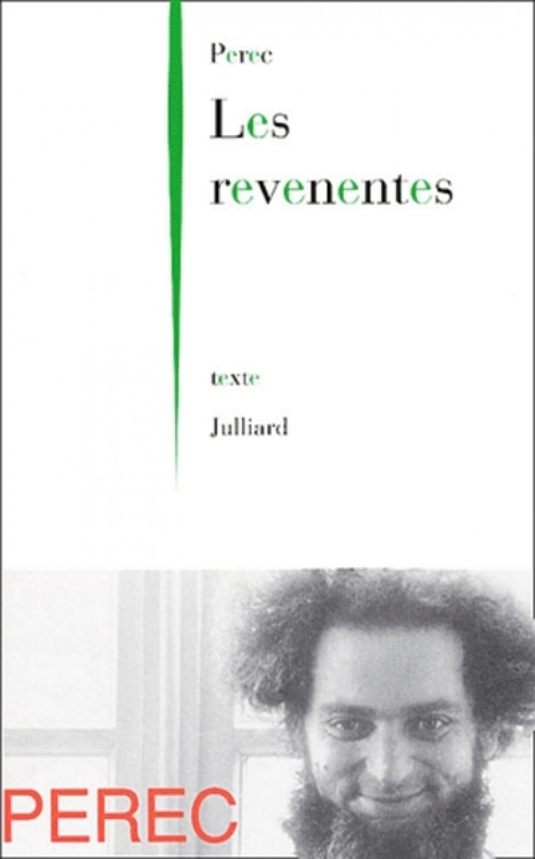 Les revenentes - NE - Georges Perec - JULLIARD