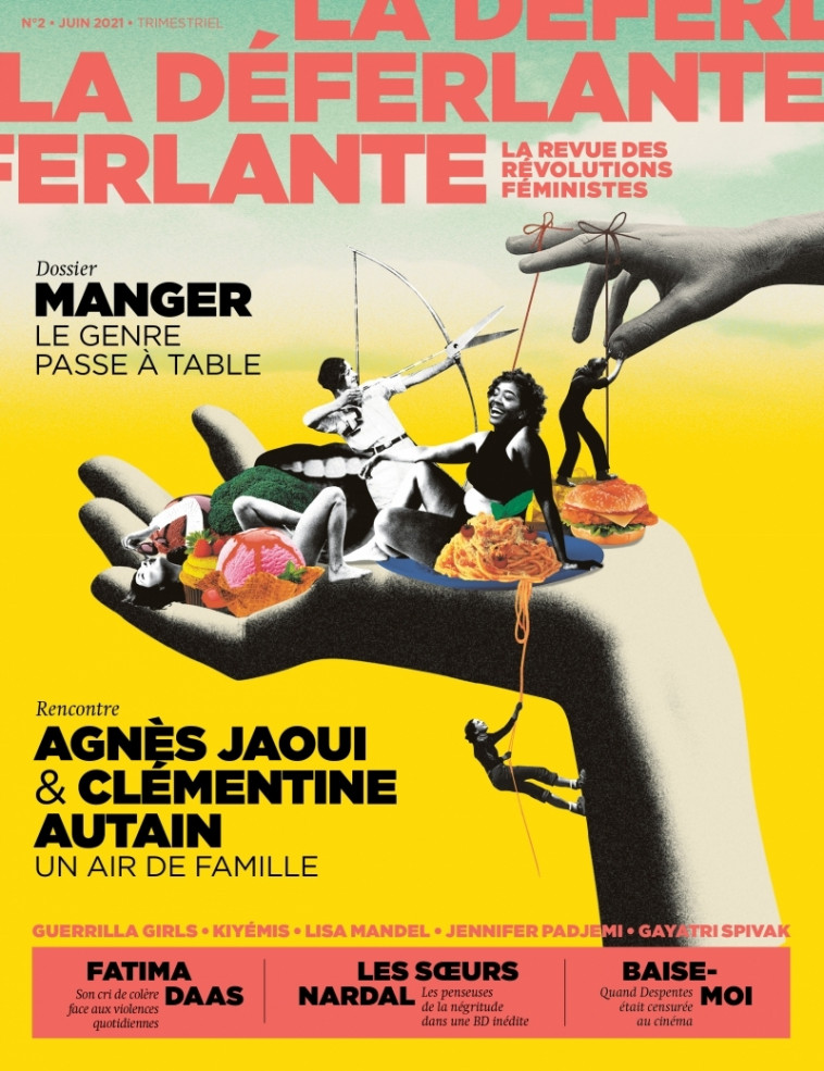 La Déferlante N°2 - Manger - Quand le genre passe à table - Collectif Collectif,  Collectif - LA DEFERLANTE