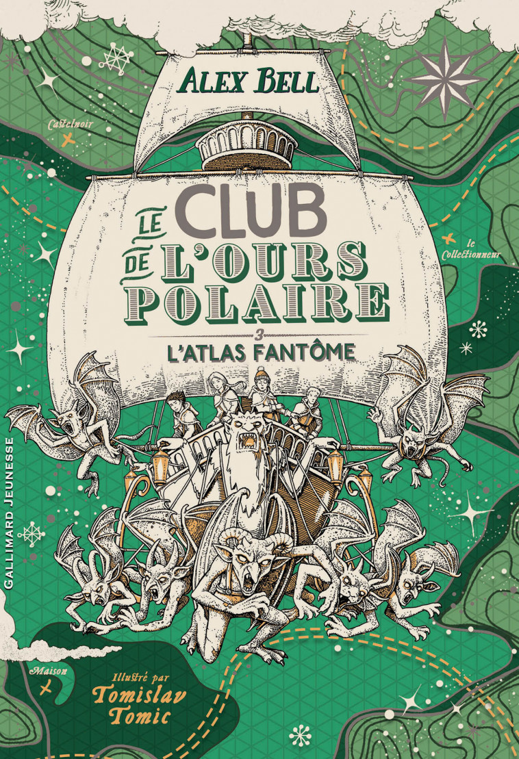 Le Club de l'Ours Polaire - Alex BELL - GALLIMARD JEUNE