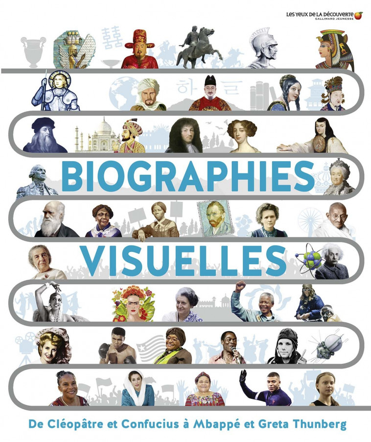 Biographies visuelles -  Collectif - GALLIMARD JEUNE