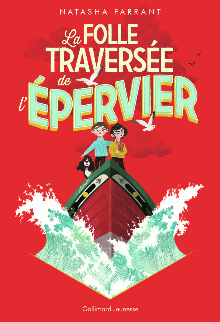 La folle traversée de l'épervier - Natasha Farrant - GALLIMARD JEUNE