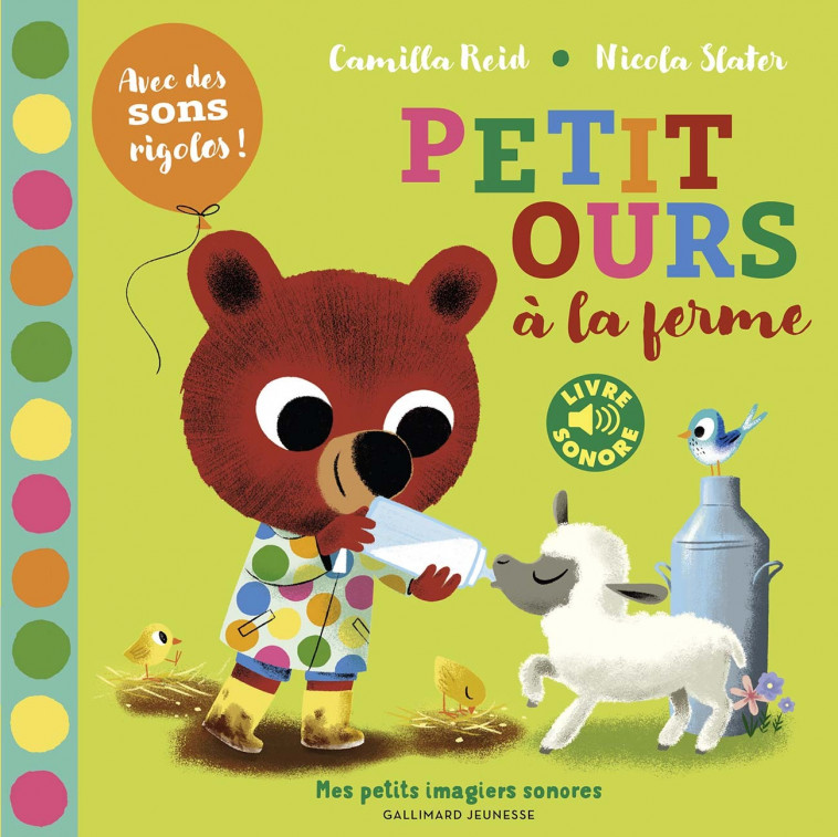 Petit Ours à la ferme - Camilla REID - GALLIMARD JEUNE